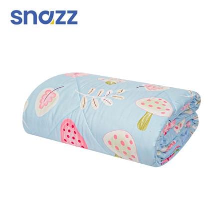 ผ้านวม SNAZZ STRAWBERRY 60x80 นิ้ว สี BLUE_0