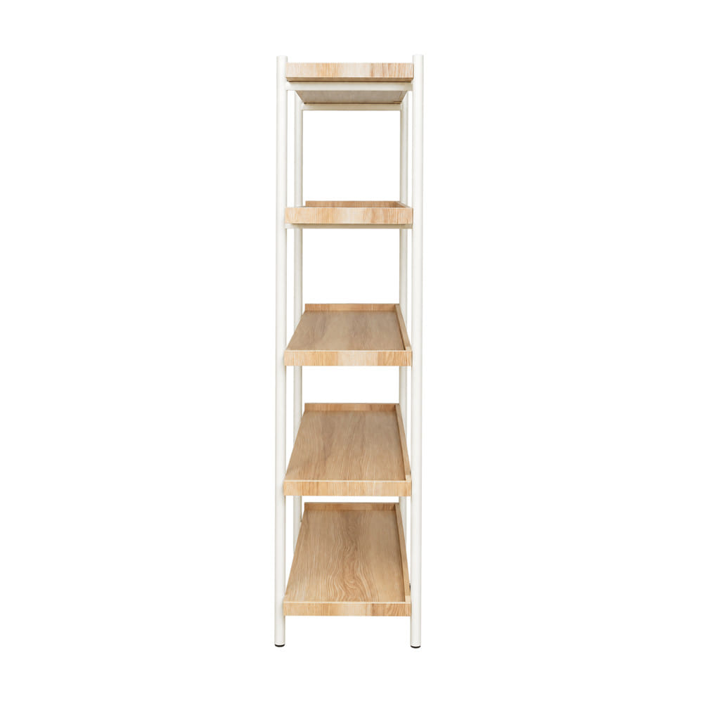 ชั้นกั้นห้อง 5 ชั้น FURDINI ZONIO 120 ซม. สี NATURAL OAK/ขาว