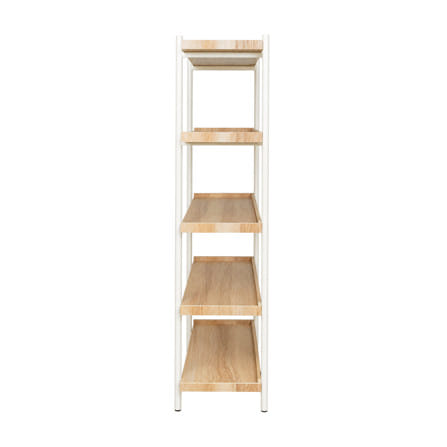 ชั้นกั้นห้อง 5 ชั้น FURDINI ZONIO 120 ซม. สี NATURAL OAK/ขาว_2