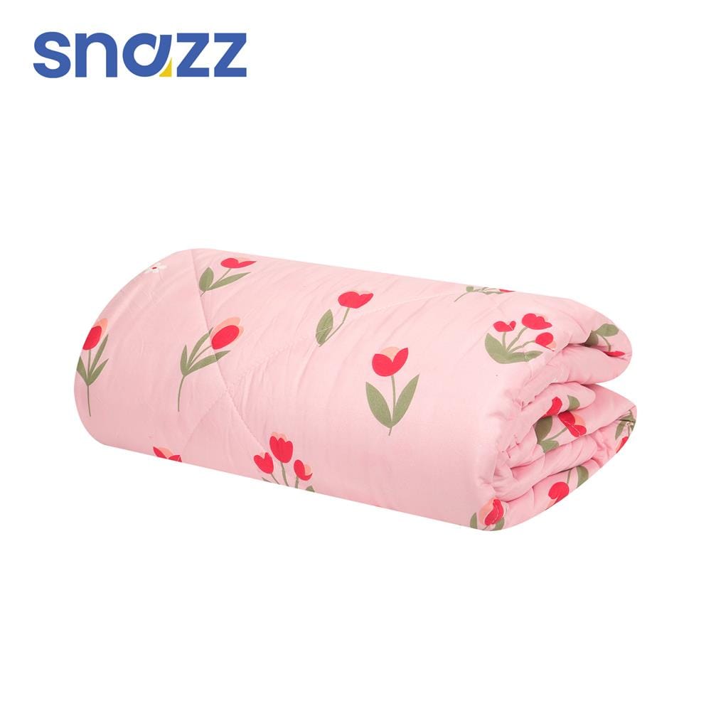 ผ้านวม SNAZZ TULIP 60x80 นิ้ว สี PINK