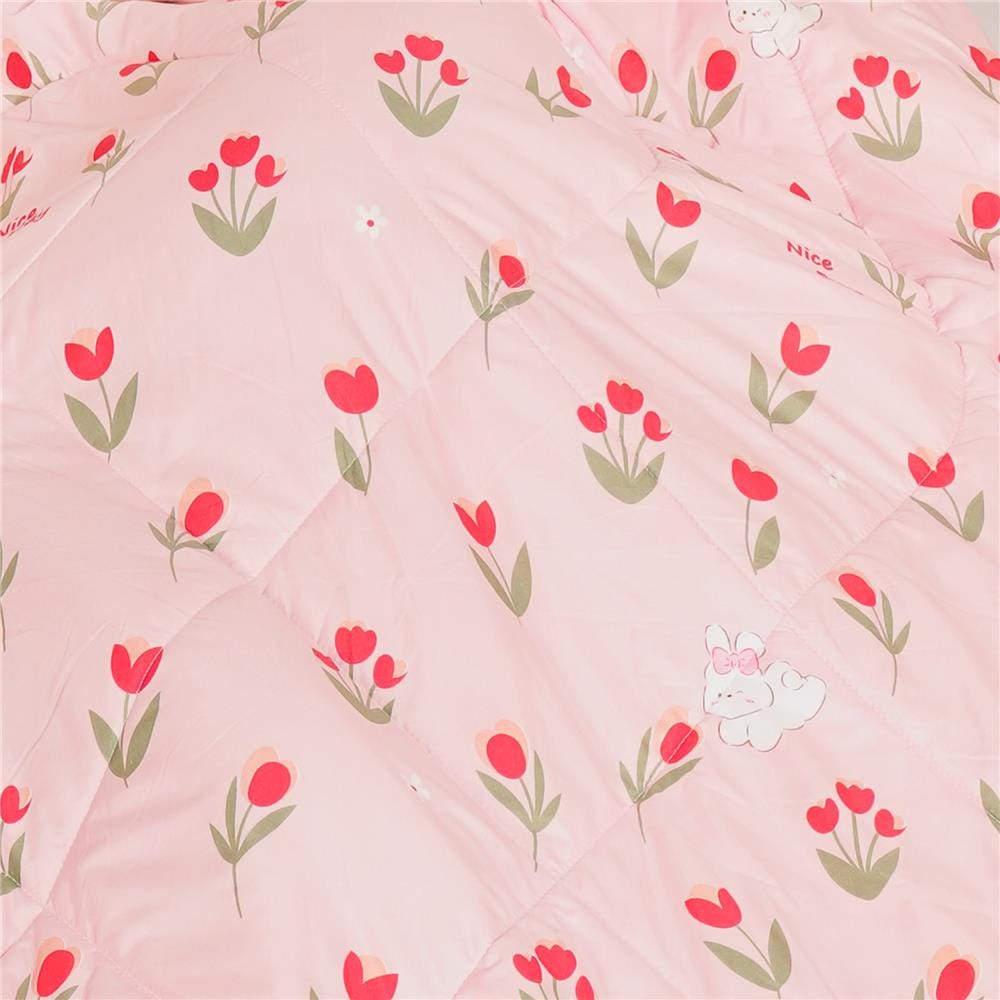 ผ้านวม SNAZZ TULIP 60x80 นิ้ว สี PINK