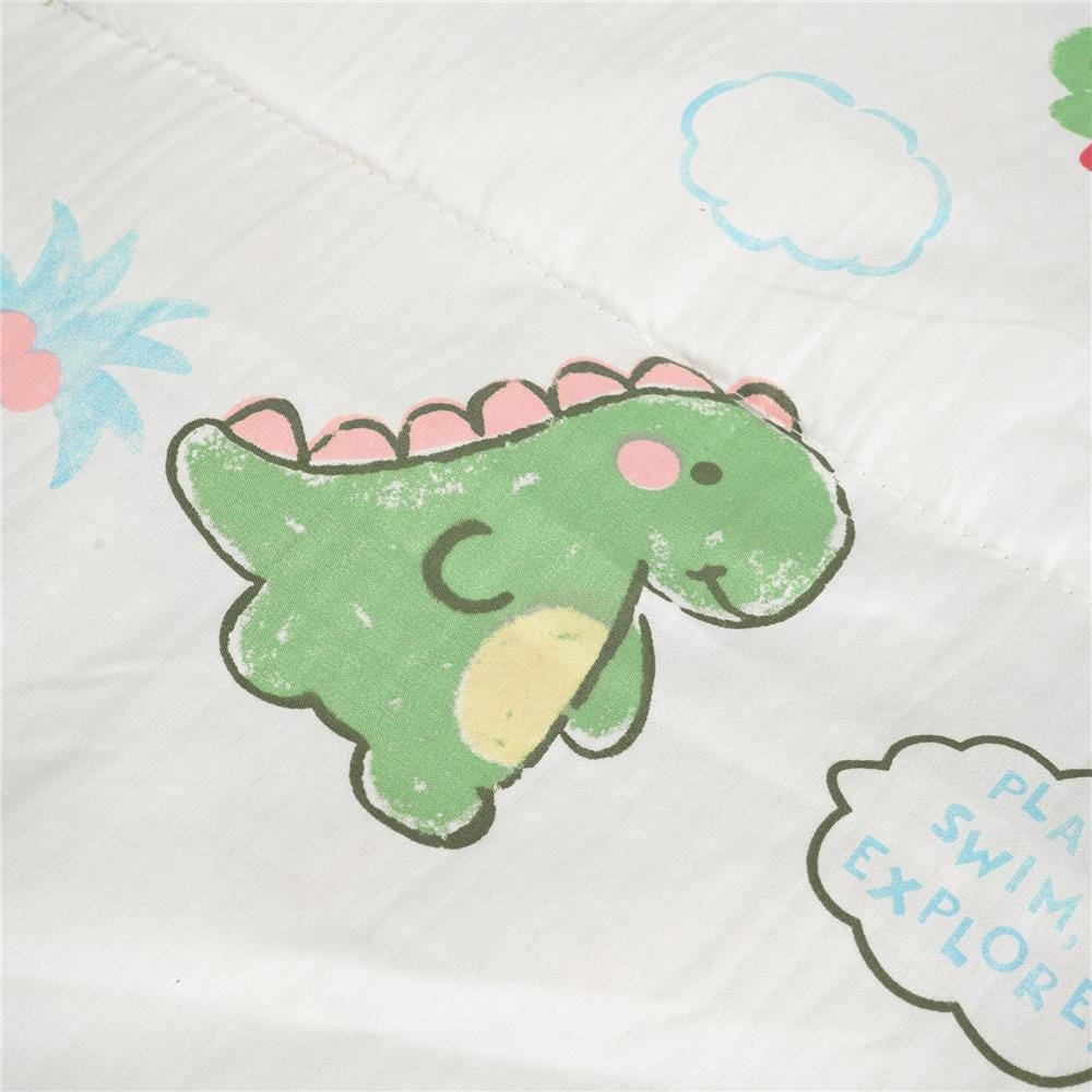 ผ้านวม SNAZZ DINO 60x80 นิ้ว สี GREEN