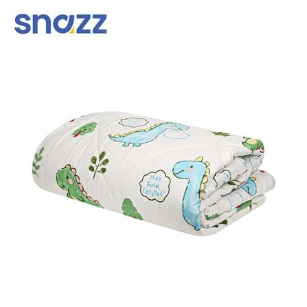 ผ้านวม SNAZZ DINO 60x80 นิ้ว สี GREEN_0