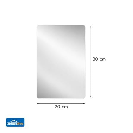 สติ๊กเกอร์ D.I.Y HOME LIVING STYLE MIRROR 20x30 ซม. สีเงิน (แพ็ก 4 ชิ้น)_5