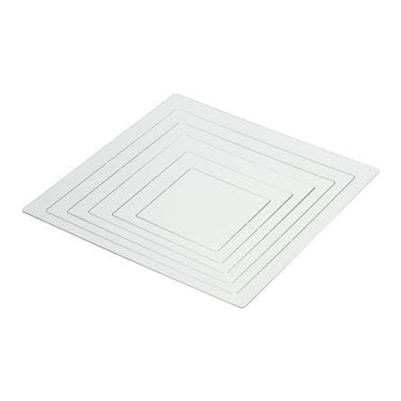สติ๊กเกอร์ D.I.Y HOME LIVING STYLE WALL 20x20 ซม. สีเงิน (แพ็ก 24 ชิ้น)_1