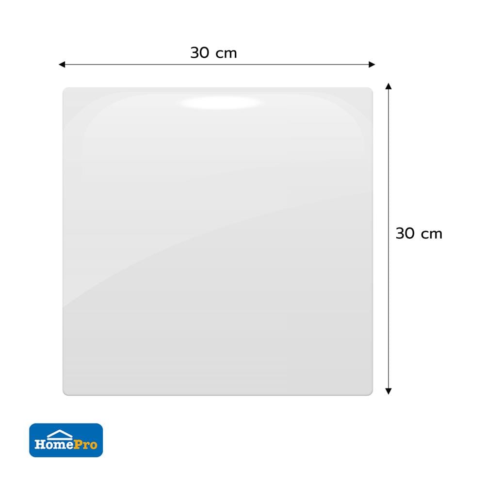 สติ๊กเกอร์ D.I.Y HOME LIVING STYLE GLASS 30x30 ซม. สีเงิน (แพ็ก 4 ชิ้น)