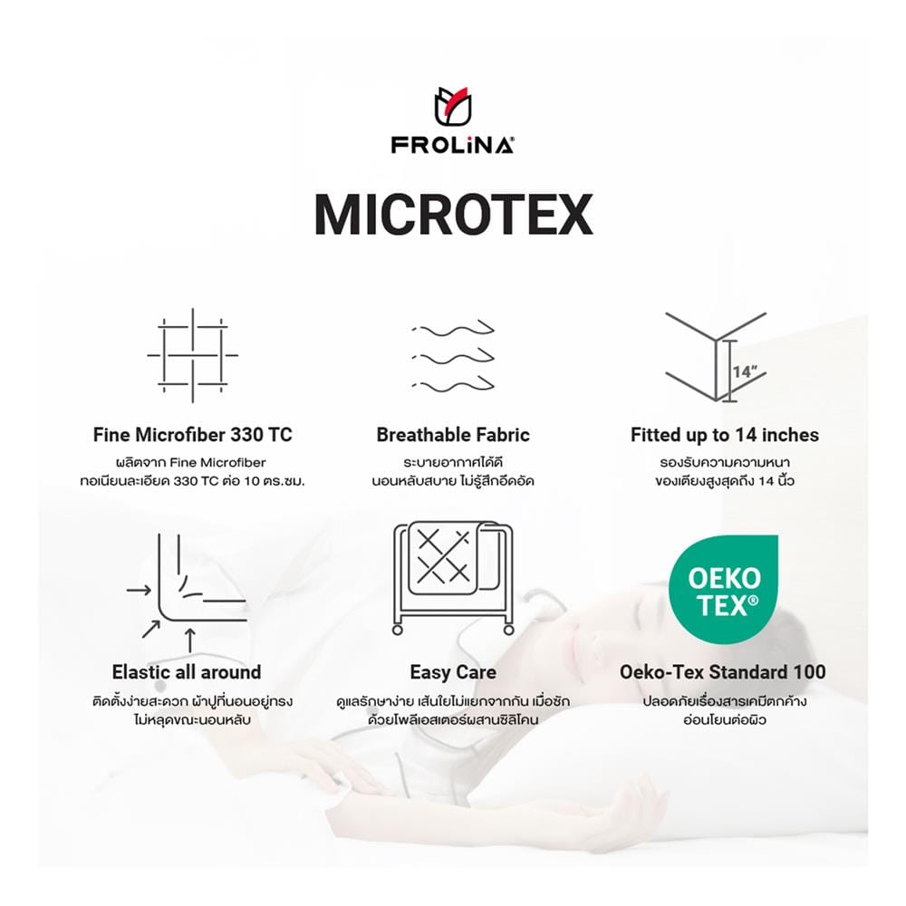 ผ้านวม FROLINA MICROTEX 60x80 นิ้ว SF040