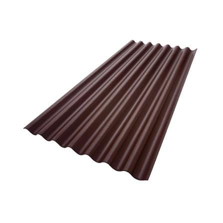 กระเบื้องลอนเล็ก ตราเพชร 0.4x54x150 ซม. สีน้ำตาลสุขสันต์_0