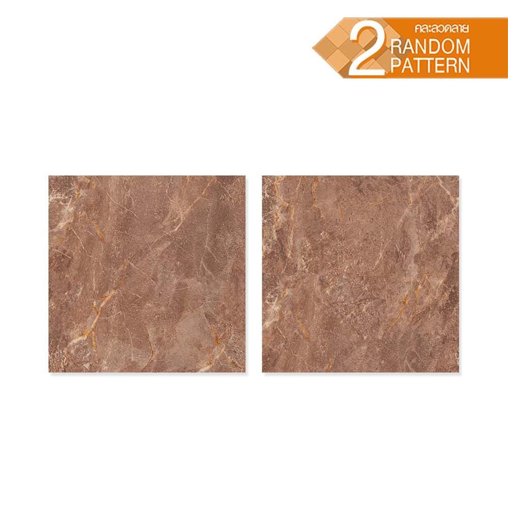 กระเบื้องพื้น 60x60 ซม. TARA วิลโล สโตน น้ำตาล PM 1.44 ตร.ม.