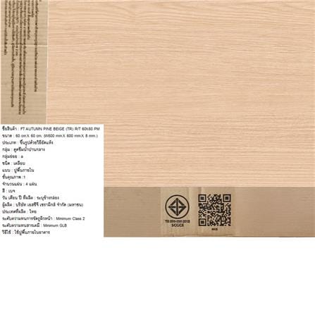 กระเบื้องพื้น 60x60 ซม. TARA ออทัม ไพน์ เบจ PM 1.44 ตร.ม._8