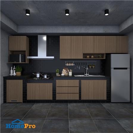 ตู้แขวนเดี่ยว WPC PARAZZO ENZO เปิดขวา บานเพ่ 60x60 ซม. สีช็อกโกแลต_2
