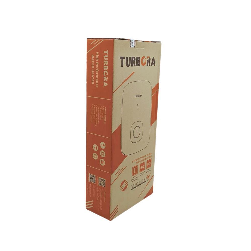 เครื่องทำน้ำอุ่น TURBORA AC-35E สีดำ 3500 วัตต์