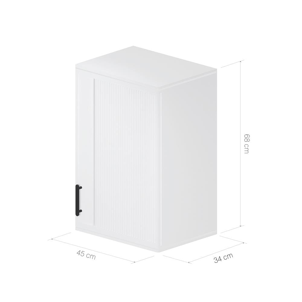 ตู้แขวนเดี่ยว CABIN LANO 45x68 ซม. สีขาว