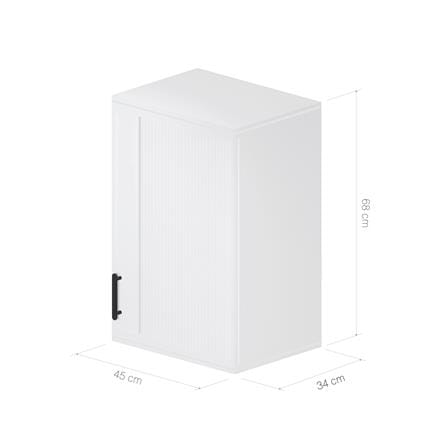 ตู้แขวนเดี่ยว CABIN LANO 45x68 ซม. สีขาว_5