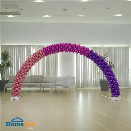 ซุ้มลูกโป่งฟอยล์ SNAZZ 250x300 ซม. สีชมพู/โรสโกลด์/ม่วง_10