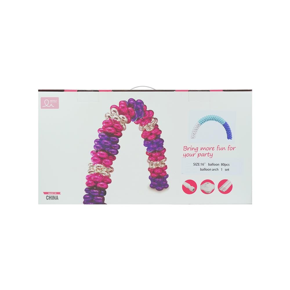 ซุ้มลูกโป่งฟอยล์ SNAZZ 250x300 ซม. สีฟ้า/น้ำเงิน/เงิน