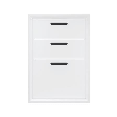 ตู้ลิ้นชัก 3 ชั้น CABIN LANO 49x68.8 ซม. สีขาว