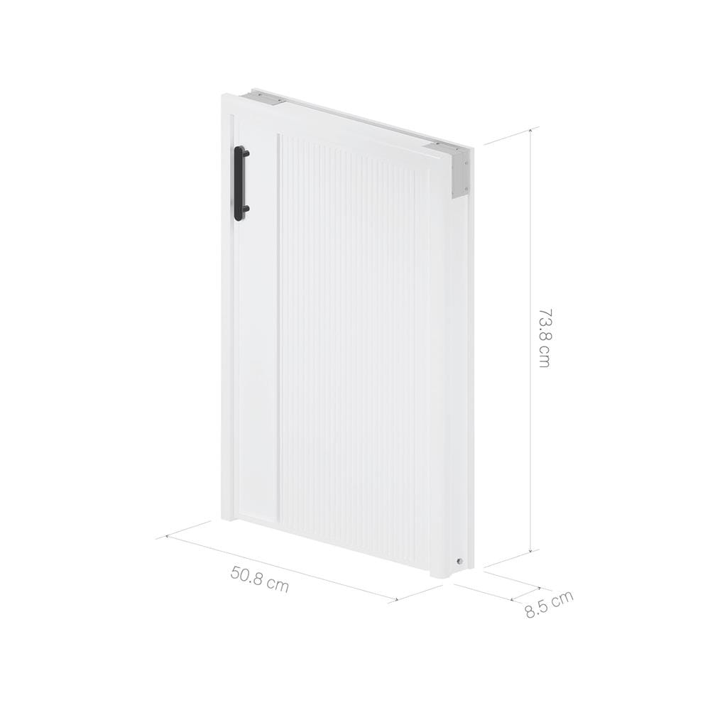 บานถังแก๊ส CABIN LANO 50.8x73.8 ซม. สีขาว