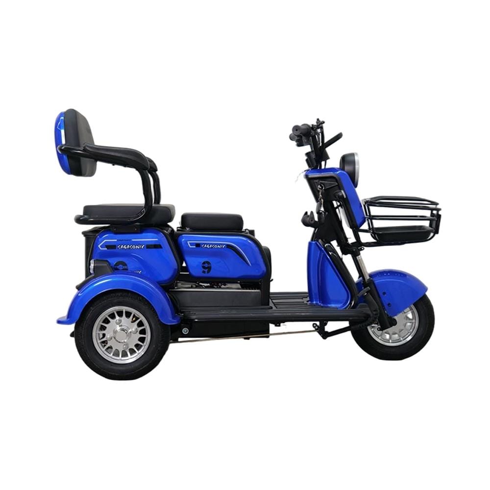 สกู๊ตเตอร์ไฟฟ้า 3 ล้อ SAGASONIC SA-301 X6 สีน้ำเงิน