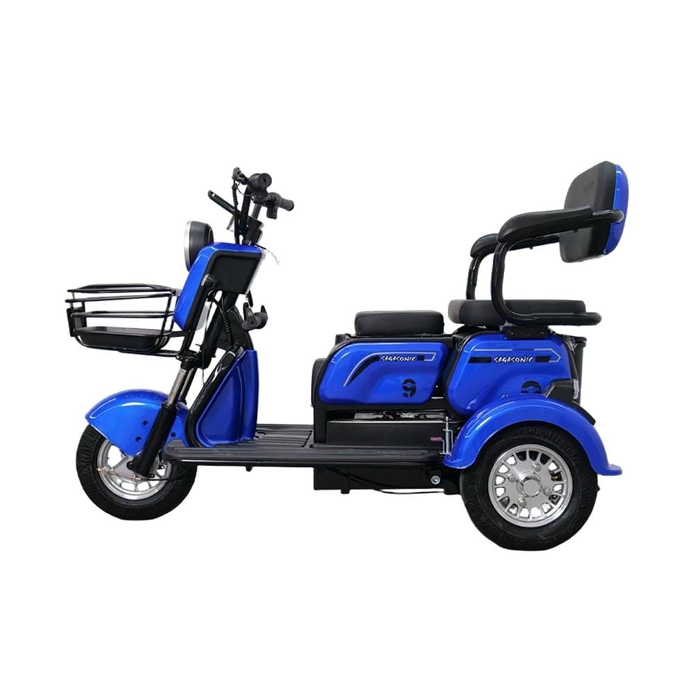 สกู๊ตเตอร์ไฟฟ้า 3 ล้อ SAGASONIC SA-301 X6 สีน้ำเงิน