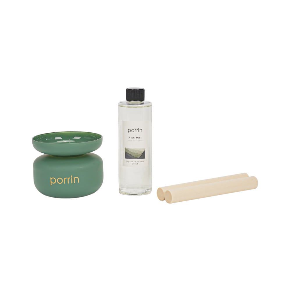 ก้านหอมปรับอากาศ PORRIN SEASON 200 มล. กลิ่น HOSHI MINT