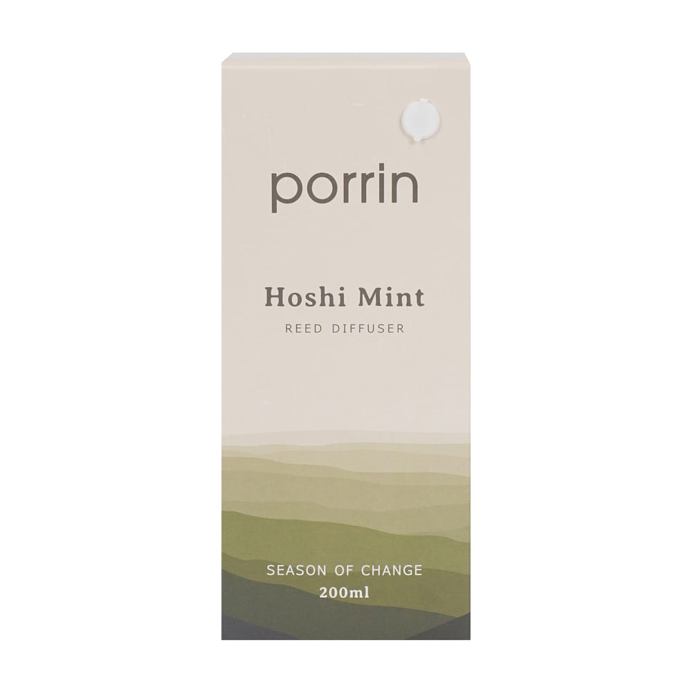 ก้านหอมปรับอากาศ PORRIN SEASON 200 มล. กลิ่น HOSHI MINT