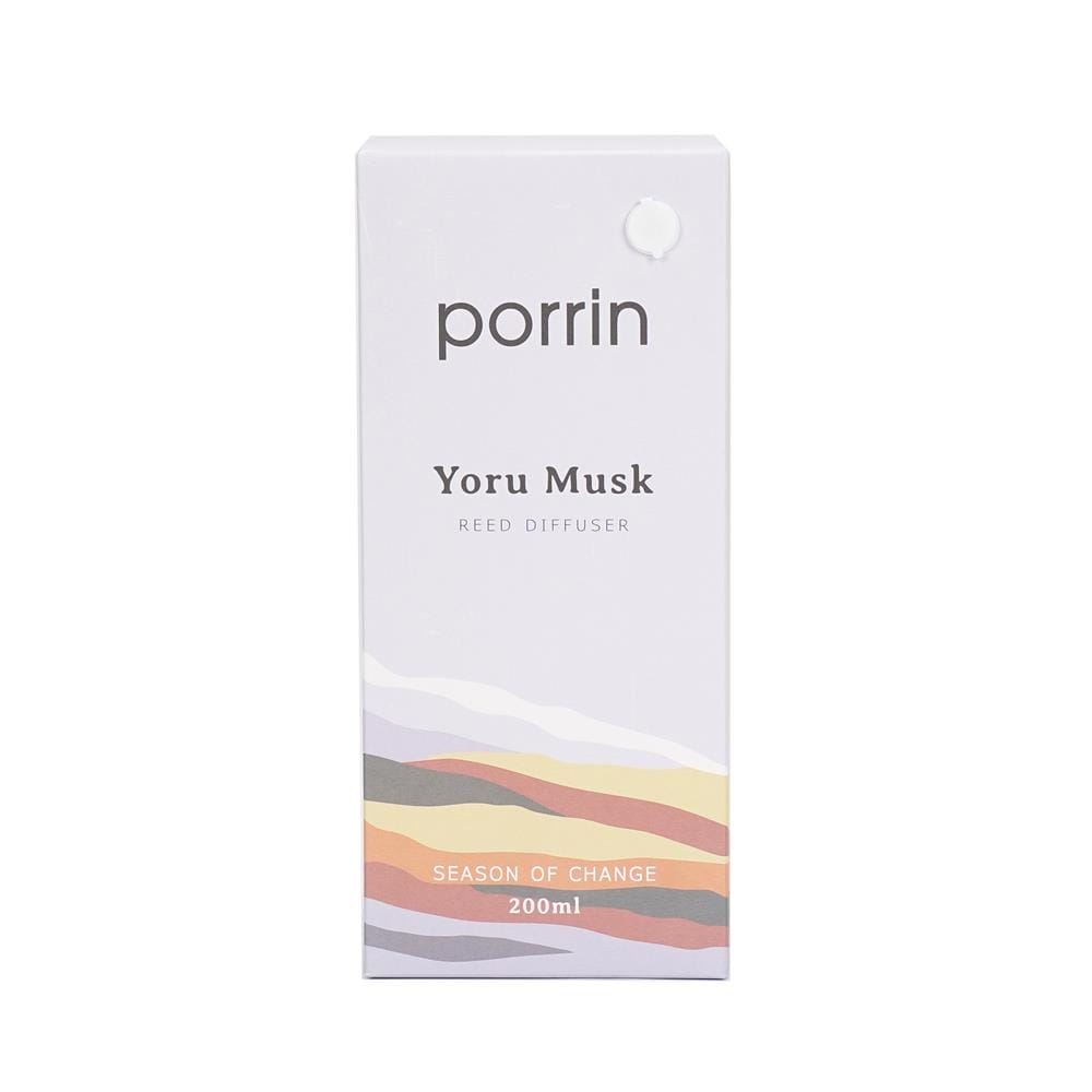 ก้านหอมปรับอากาศ PORRIN SEASON 200 มล. กลิ่น YORU MUSK