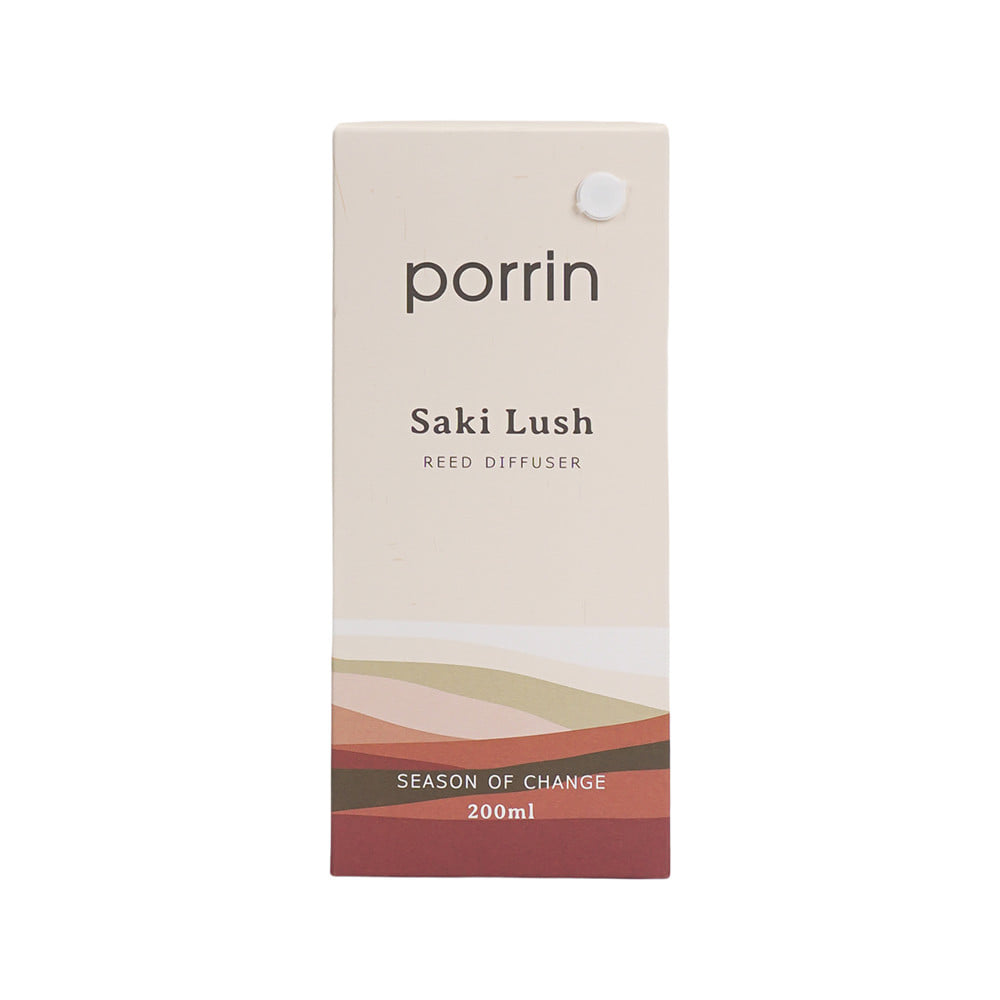 ก้านหอมปรับอากาศ PORRIN SEASON 200 มล. กลิ่น SAKI LUSH