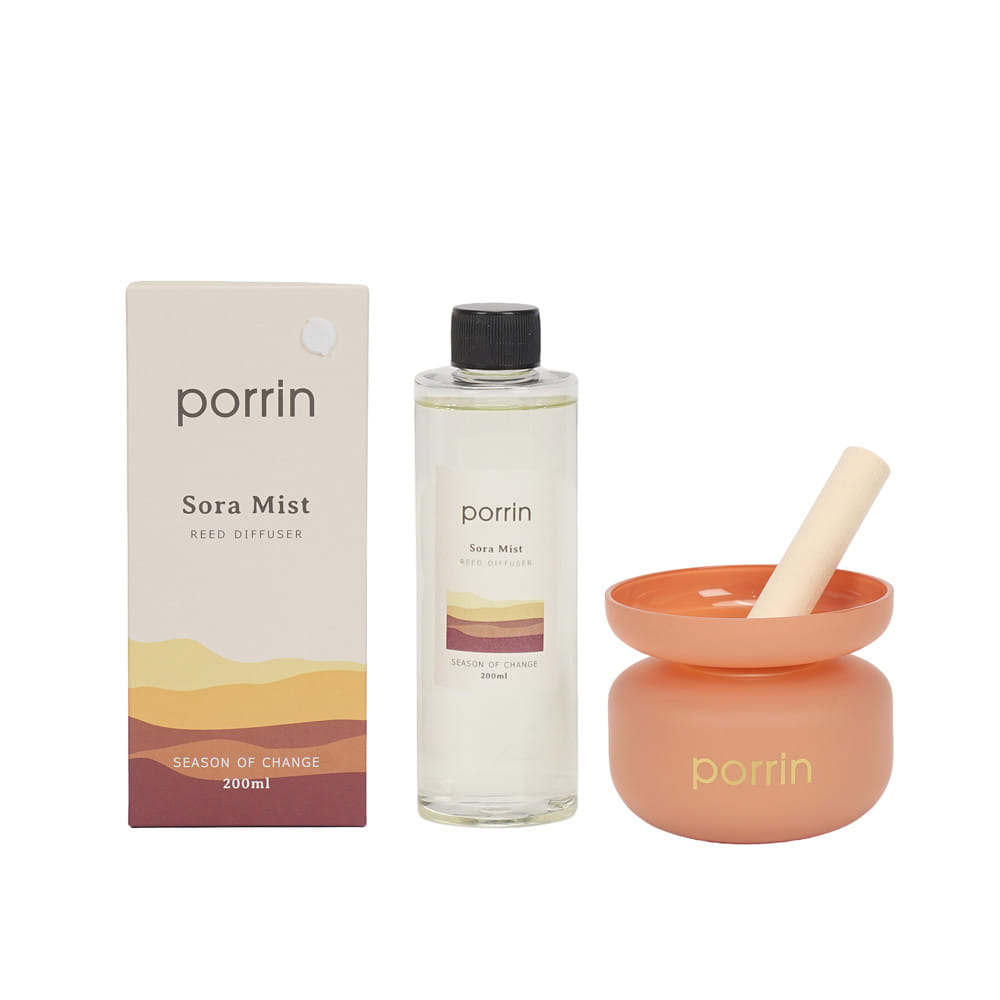 ก้านหอมปรับอากาศ PORRIN SEASON 200 มล. กลิ่น SORA MIST
