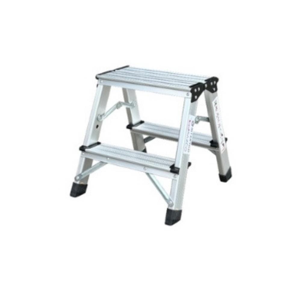 บันได STEP 2 ขั้น BARCO ADHL-002-ALU สีอะลูมิเนียม