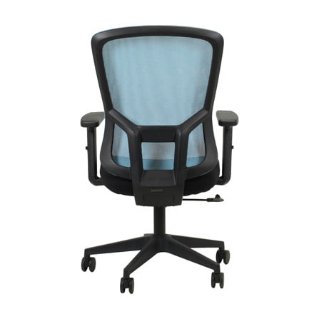 เก้าอี้สำนักงาน FURDINI WELL NET/ผ้า สีดำ/น้ำเงิน_3