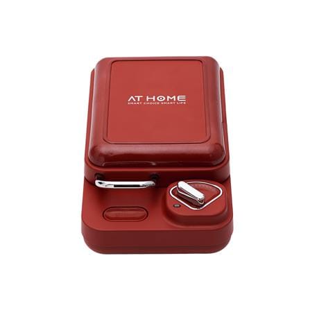 เครื่องทำแซนด์วิช เปลี่ยนถาดได้ AT HOME 10HO00083 สีแดง_1