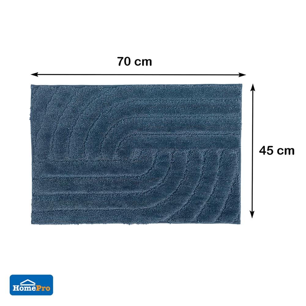 พรม HOME LIVING STYLE TILLY 45x70 ซม. สีน้ำเงิน