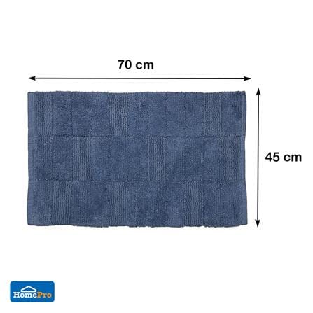 พรม HOME LIVING STYLE SI-LUMI 45x70 ซม. สีน้ำเงิน_8