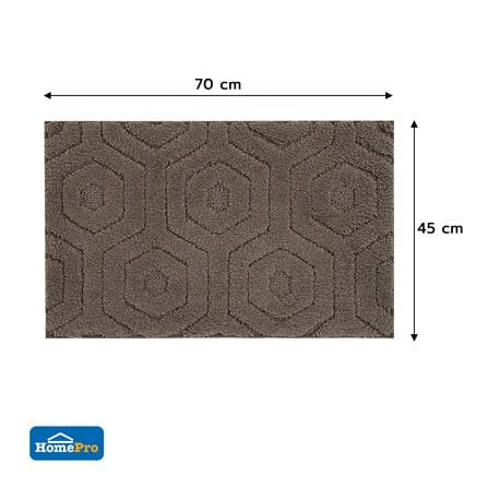 พรม HOME LIVING STYLE BEEVA 45x70 ซม. สีน้ำตาล_7