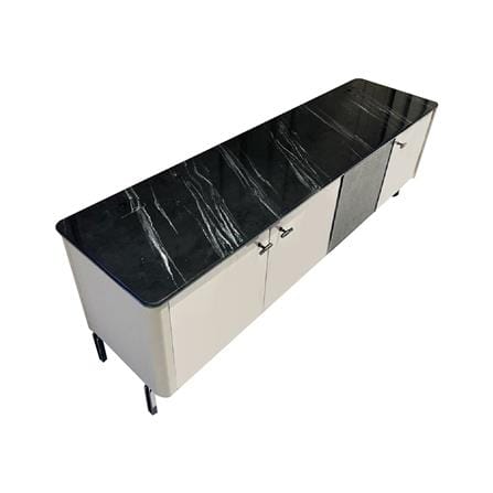 ตู้เตี้ยบานเปิด SB FURNITURE BLESS 19248748 160 ซม. สีอัลมอนด์เบจ_2