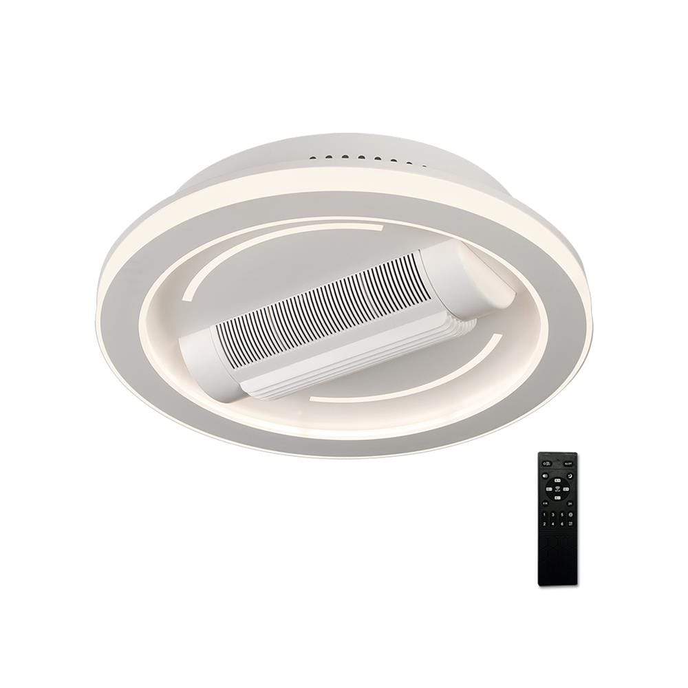 ไฟเพดานพัดลม LED CARINI CN21-6011WH 71 วัตต์ 22 นิ้ว สีขาว
