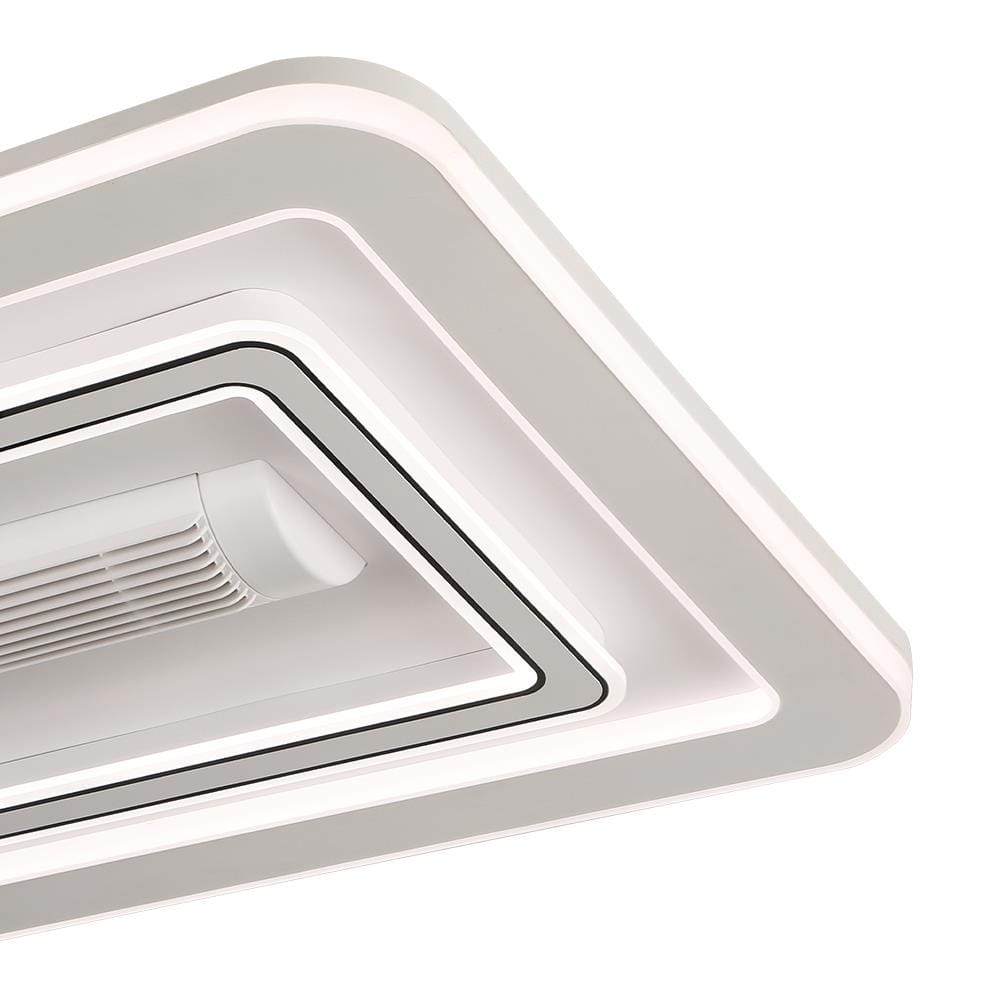 ไฟเพดานพัดลม LED CARINI CN43-6012WH 128 วัตต์ 43 นิ้ว สีขาว