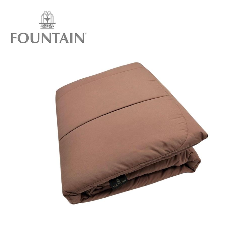 ผ้านวม FOUNTAIN COLOR 70202-FT MOCHA 60x80 นิ้ว