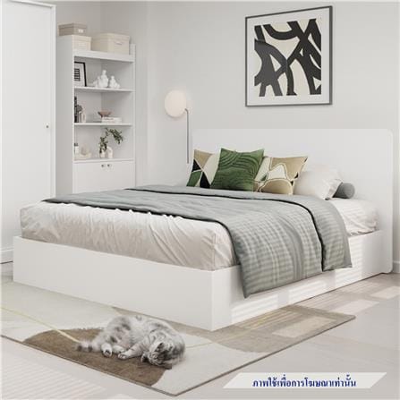 เตียง 6 ฟุต KONCEPT MONA 19236685 สีขาว_2