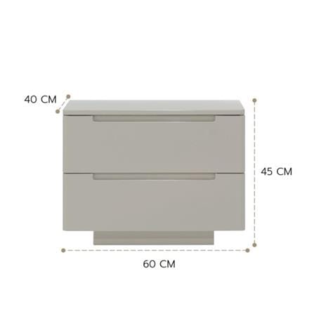 ตู้ข้างเตียง SB FURNITURE WENLY 60 ซม. สีไม้อ่อน_5