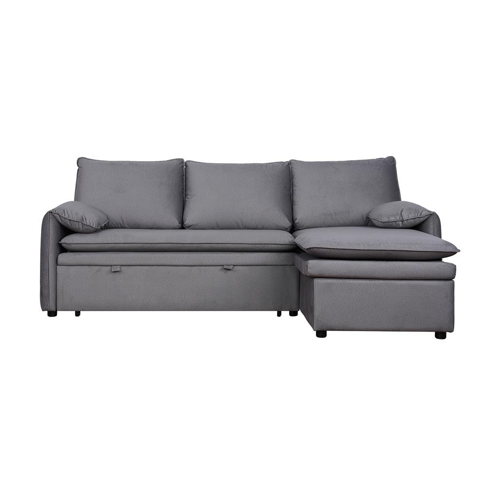 โซฟาเข้ามุมขวา FURDINI SPACE PET FRIENDLY สีเทา_1