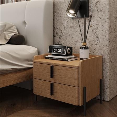 ตู้ข้างเตียง SB FURNITURE WANATA 54 ซม. สีน้ำตาล_3