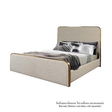 เตียง 6 ฟุต SB FURNITURE GRECIA 19236488 สีครีม_0