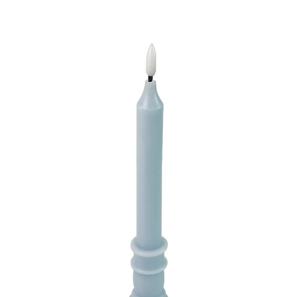 เทียนตกแต่ง LED CLAIRE 27.5 ซม. สีฟ้า