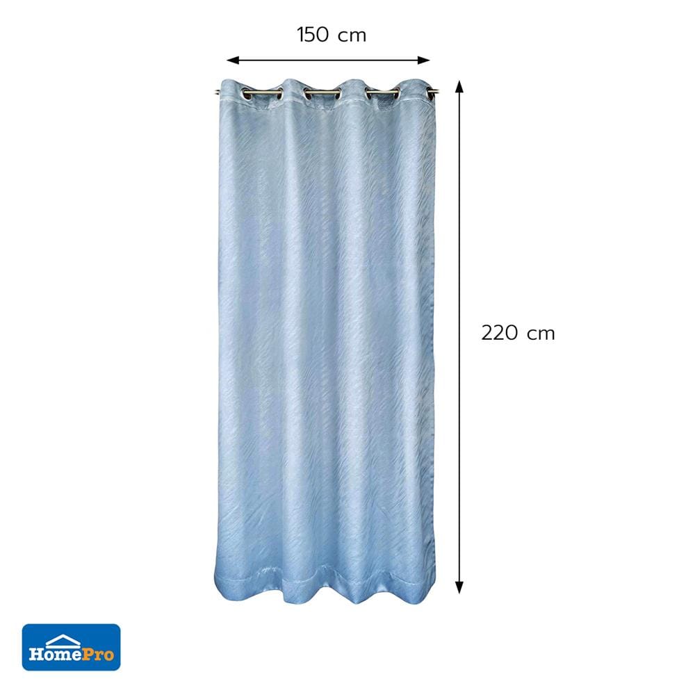 ผ้าม่าน EYELET HOME LIVING STYLE MAVIS UV 150x220 ซม. สีน้ำเงิน
