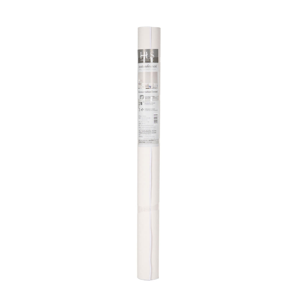 วอลล์สติกเกอร์ HOME LIVING STYLE LINE 0.60x3 ม. สีขาว