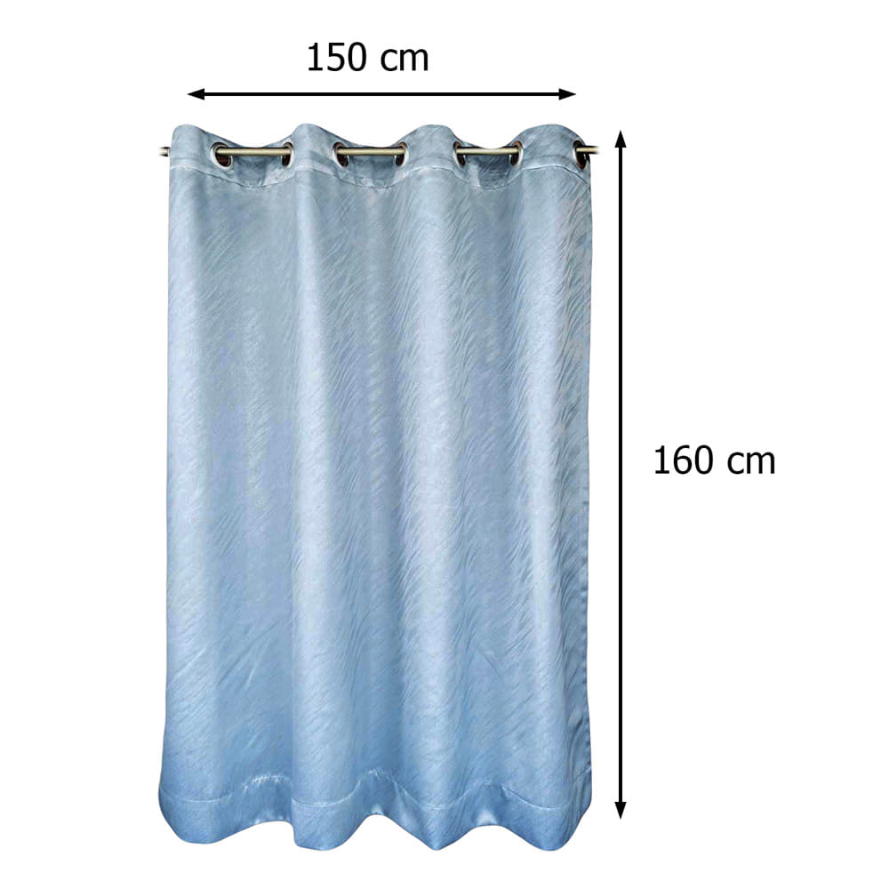 ผ้าม่าน EYELET HOME LIVING STYLE MAVIS UV 150x160 ซม. สีน้ำเงิน