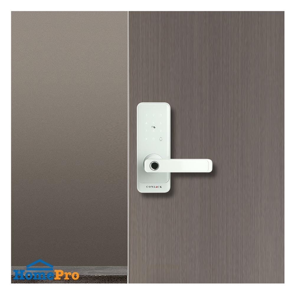 กลอนดิจิตอล CONLOCK CL-X3 สีขาว