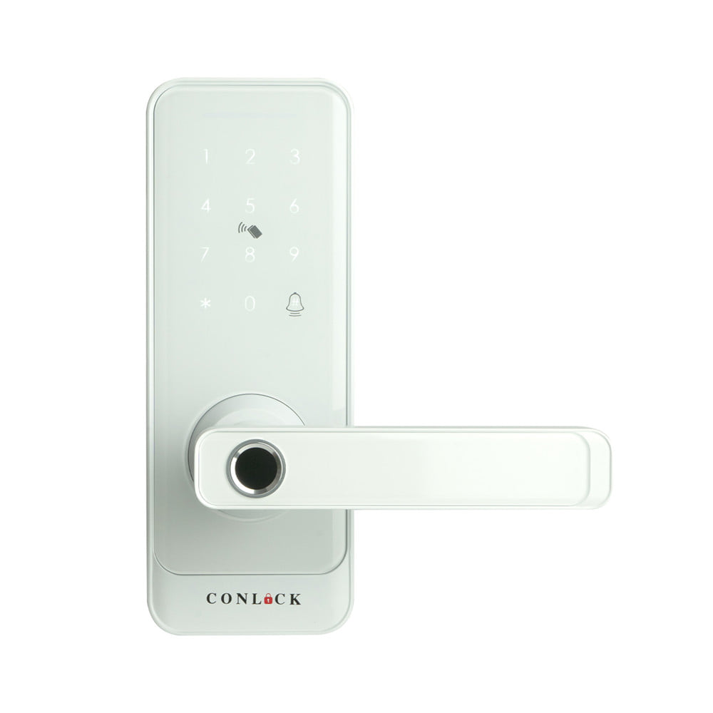 กลอนดิจิตอล CONLOCK CL-X3 สีขาว